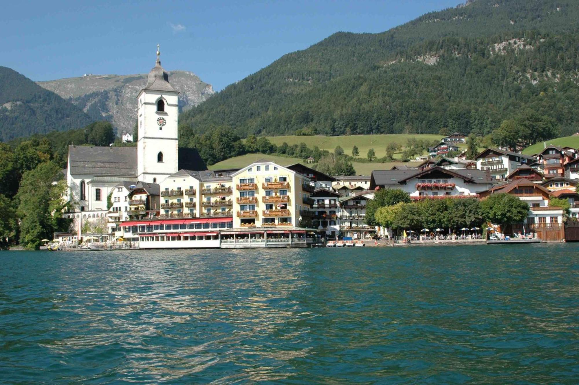 Hotel Zimmerbraeu Saint Wolfgang Exterior foto